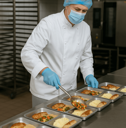 Serving food to school, healthcare, & institutional canteens.